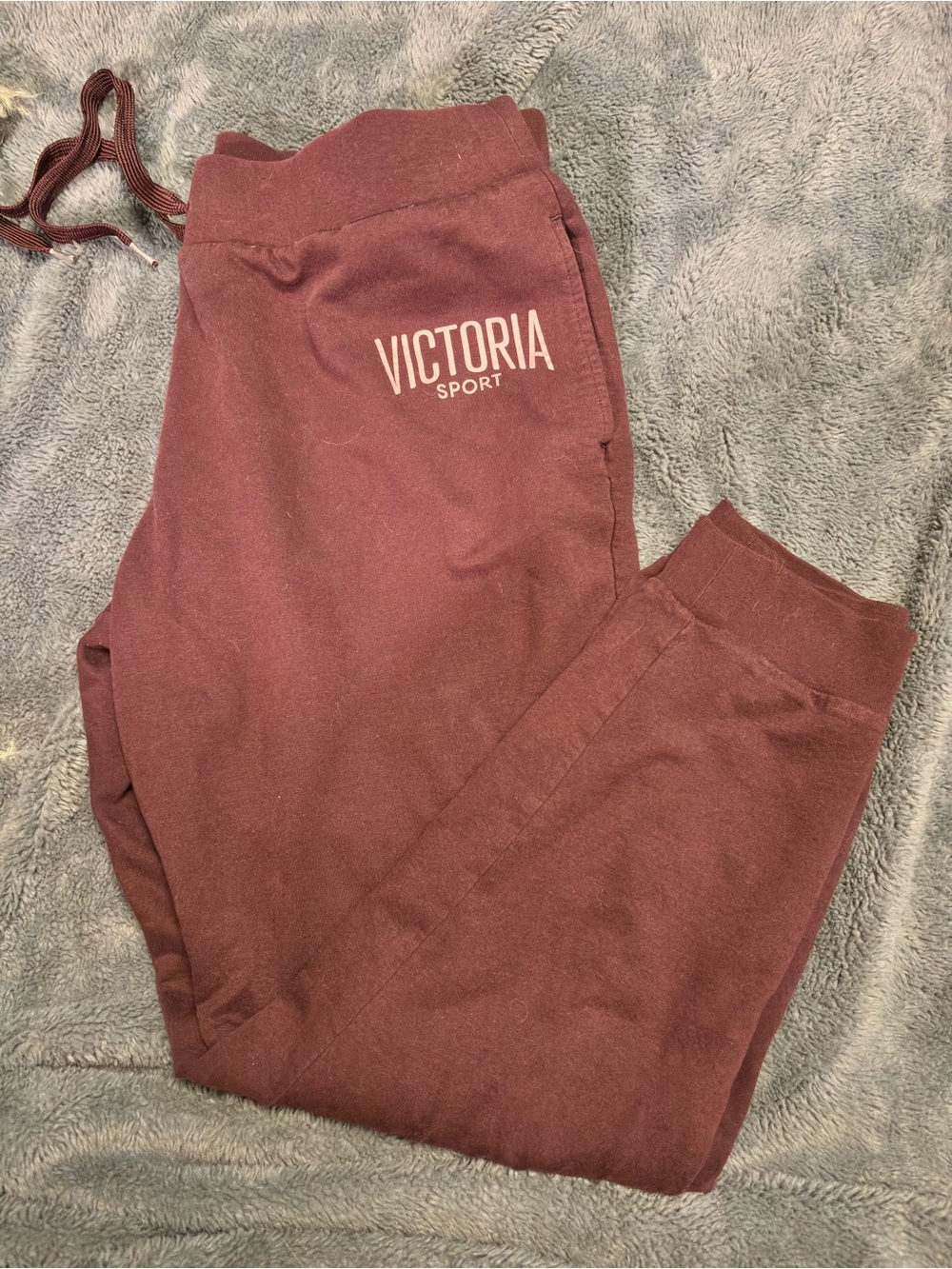 Victoria Sport Women's Maroon Cozy Jogger Pants